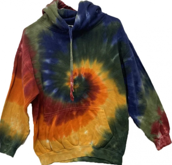 Hoodie Dip-dye Warna Bumi